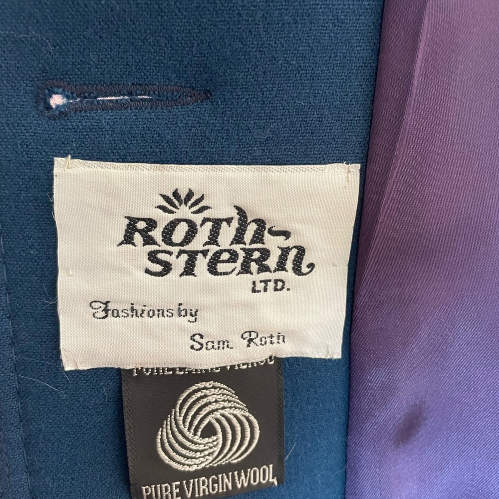 Vintage wool jacket - Picture 3 of 4